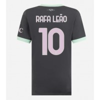 Camiseta AC Milan Rafael Leao #10 Tercera Equipación para mujer 2024-25 manga corta